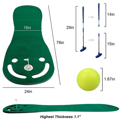 Large Contoured Putting Mat