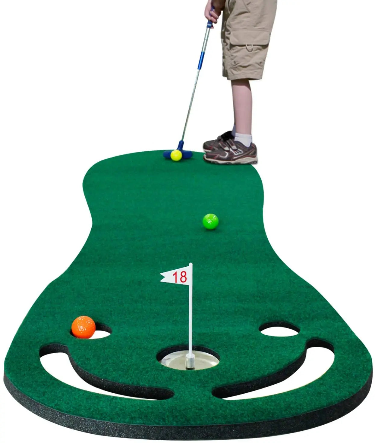 Large Contoured Putting Mat