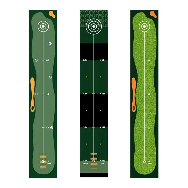 Putting Greens: With Distance Markers